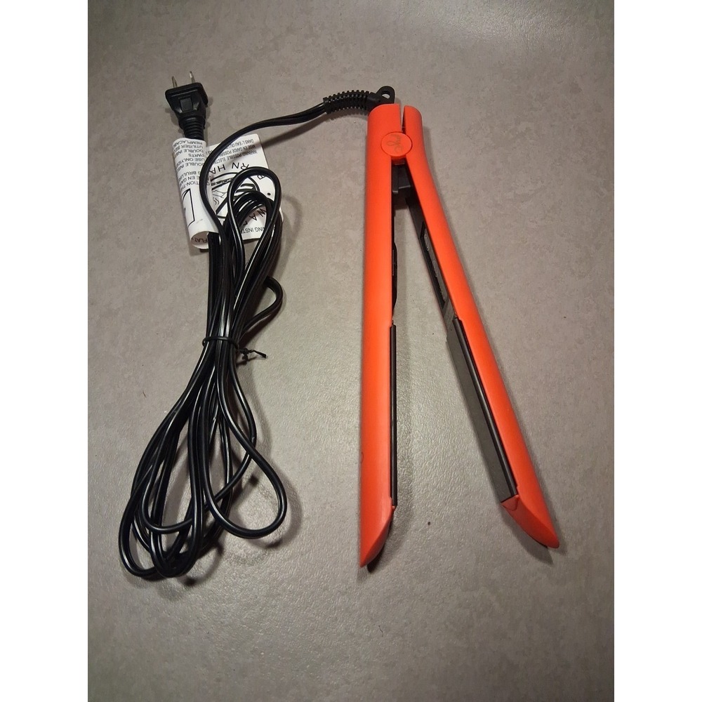 PYT  Orange Mini Hair Straightener Flat Iron Ceramic Styling HMS0011